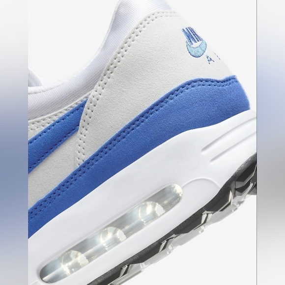 Nike Air Max 1 '86 Premium Women's Shoes White Royal Blue DO9844-101 ( NEW ) - Picture 7 of 12